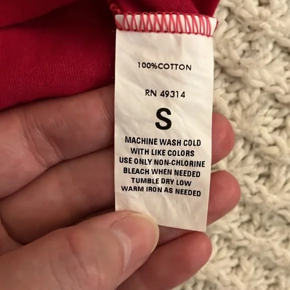 Champion Brand Pink and Gray Purdue University T-Shirt Size Small NEW NWOT - Picture 4 of 5